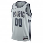 Orlando Magic Trikot Benutzerdefinierte Nike 2024-25 City Edition Grau Swingman - Herren